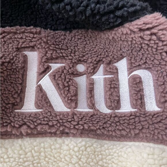 Kith Sherpa Double Pocket Tri-Color Hoodie - Picture 10 of 13
